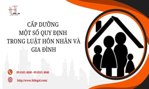 CẤP DƯỠNG VÀ MỘT SỐ QUY ĐỊNH TRONG LUẬT HÔN NHÂN GIA ĐÌNH (CÔNG TY LUẬT UY TÍN TẠI QUẬN BÌNH THẠNH, TÂN BÌNH TP. HỒ CHÍ MINH)